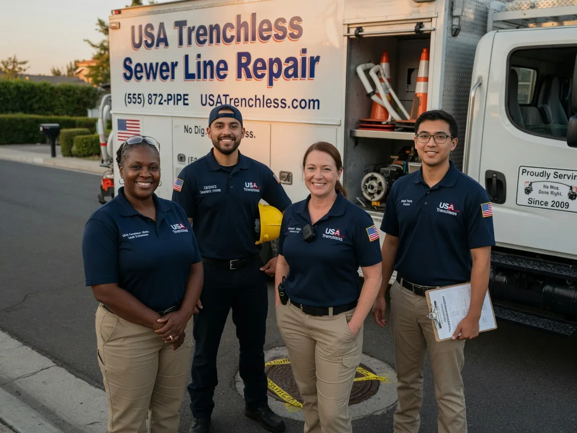 Sewer Line Repair company in Coupland, TX